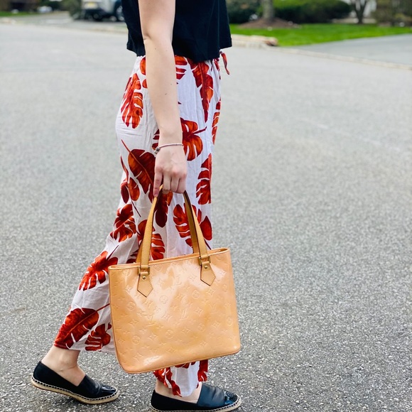 Louis Vuitton Handbags - Louis Vuitton Tote Bag M91054 Houston OrangeVernis